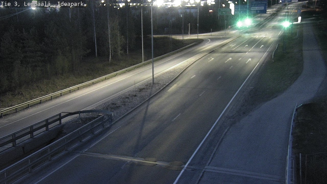 Weather Camera Image Road 3 Lempäälä, Ideapark, Lempäälä, Pirkanmaa