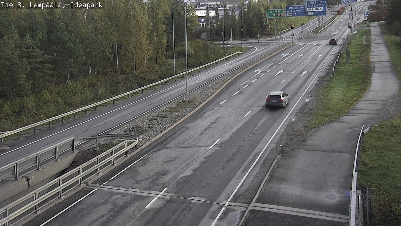 Weather Camera Image Road 3 Lempäälä, Ideapark, Lempäälä, Pirkanmaa