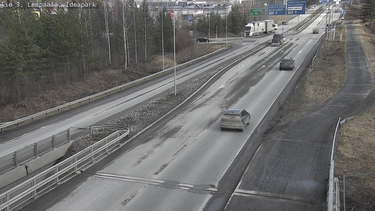 Weather Camera Image Road 3 Lempäälä, Ideapark, Lempäälä, Pirkanmaa
