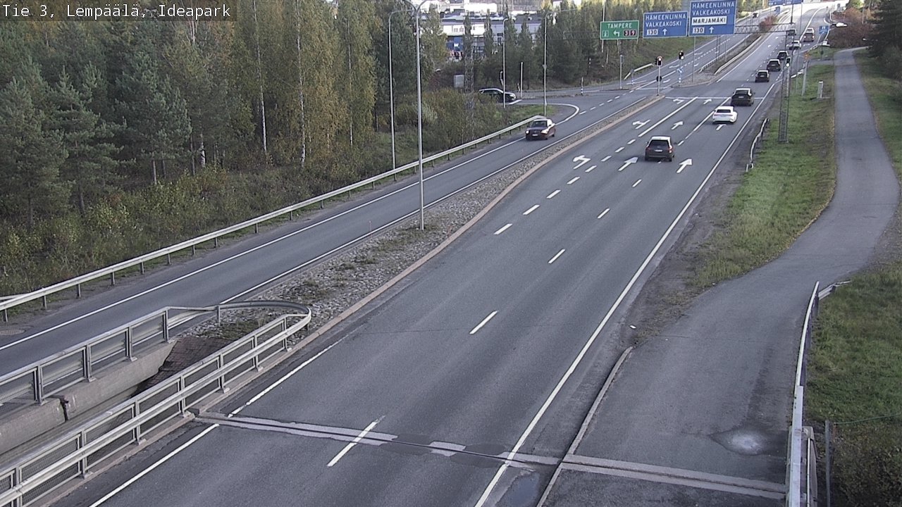 Weather Camera Image Väg 3 Lembois, Ideapark, Lempäälä, Pirkanmaa