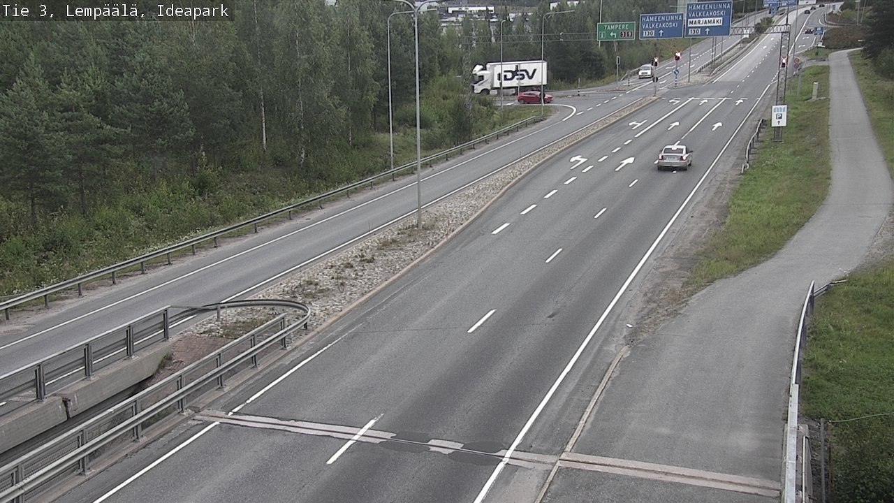 Weather Camera Image Road 3 Lempäälä, Ideapark, Lempäälä, Pirkanmaa