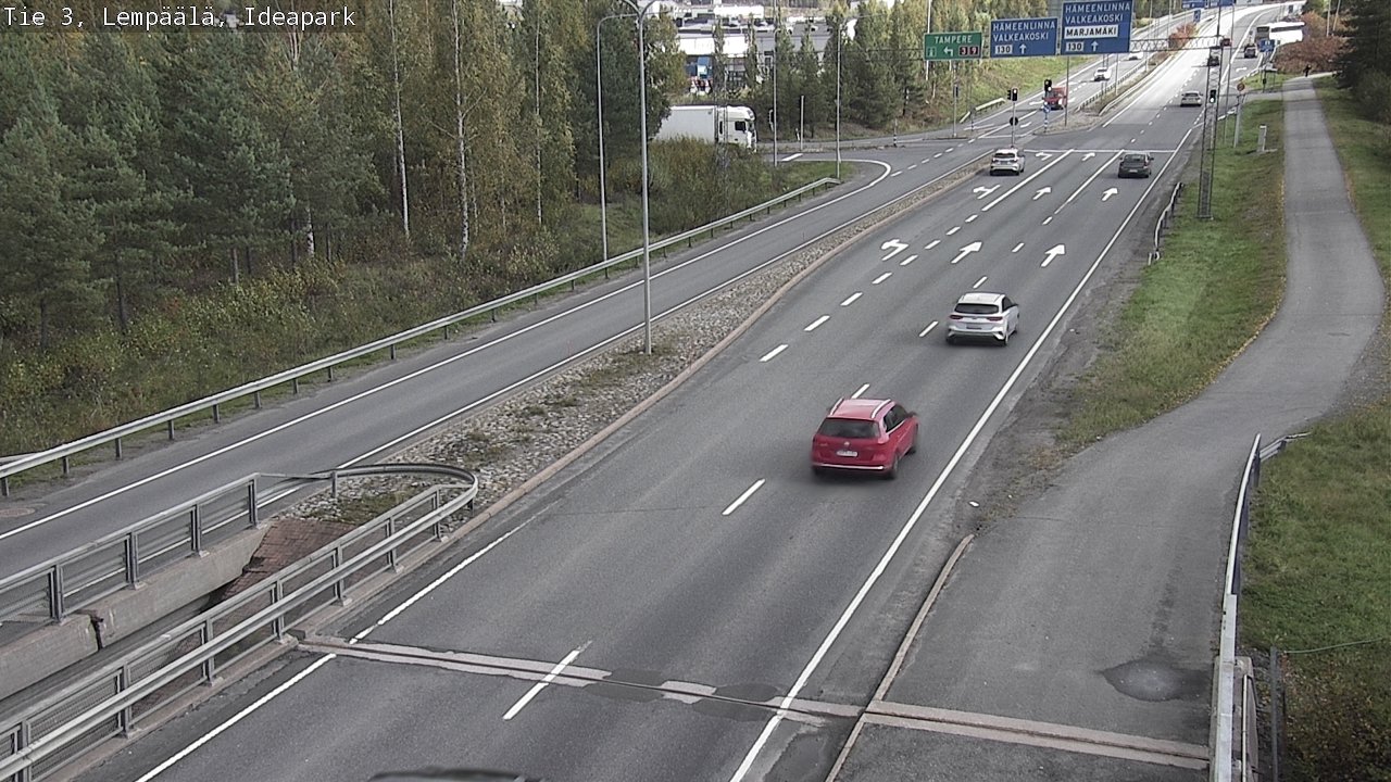 Weather Camera Image Väg 3 Lembois, Ideapark, Lempäälä, Pirkanmaa