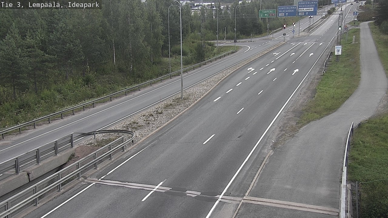 Weather Camera Image Road 3 Lempäälä, Ideapark, Lempäälä, Pirkanmaa