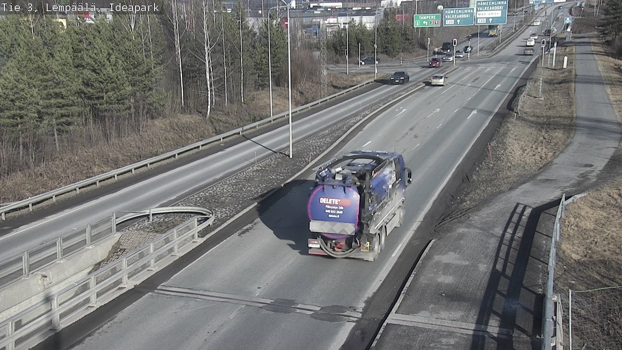 Weather Camera Image Väg 3 Lembois, Ideapark, Lempäälä, Pirkanmaa