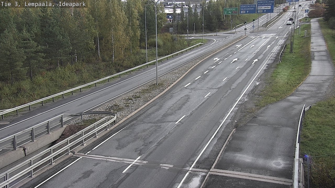 Weather Camera Image Road 3 Lempäälä, Ideapark, Lempäälä, Pirkanmaa