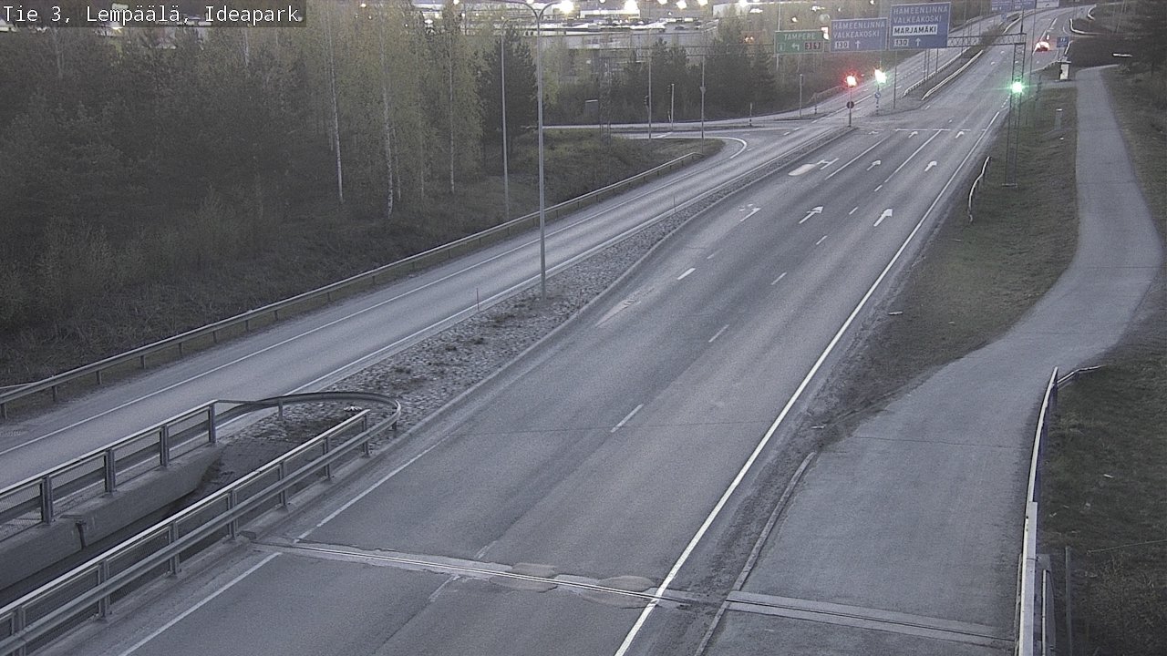 Weather Camera Image Road 3 Lempäälä, Ideapark, Lempäälä, Pirkanmaa
