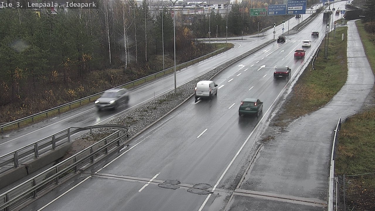 Weather Camera Image Väg 3 Lembois, Ideapark, Lempäälä, Pirkanmaa