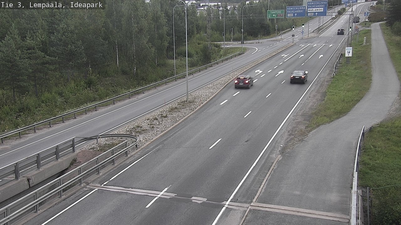 Weather Camera Image Road 3 Lempäälä, Ideapark, Lempäälä, Pirkanmaa