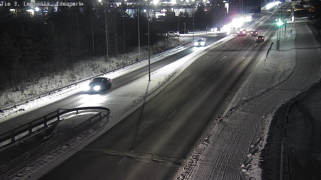 Weather Camera Image Road 3 Lempäälä, Ideapark, Lempäälä, Pirkanmaa