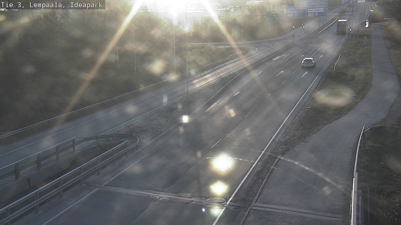 Weather Camera Image Road 3 Lempäälä, Ideapark, Lempäälä, Pirkanmaa