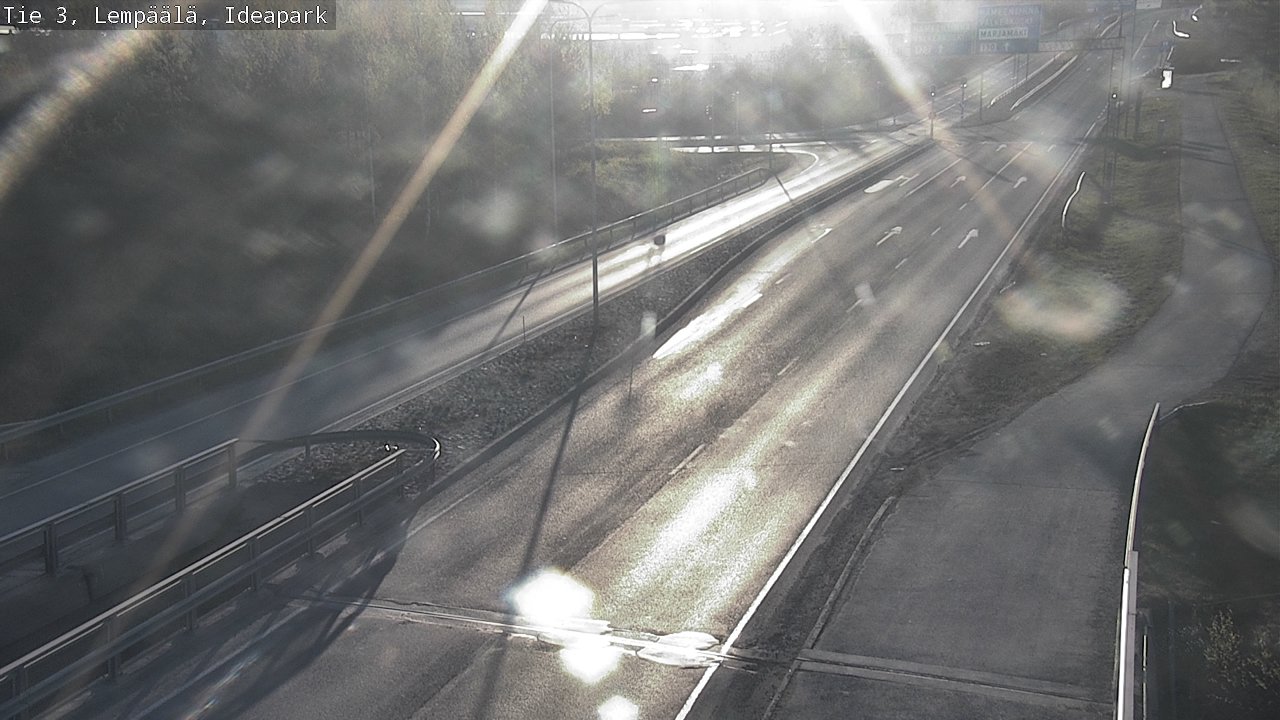 Weather Camera Image Road 3 Lempäälä, Ideapark, Lempäälä, Pirkanmaa