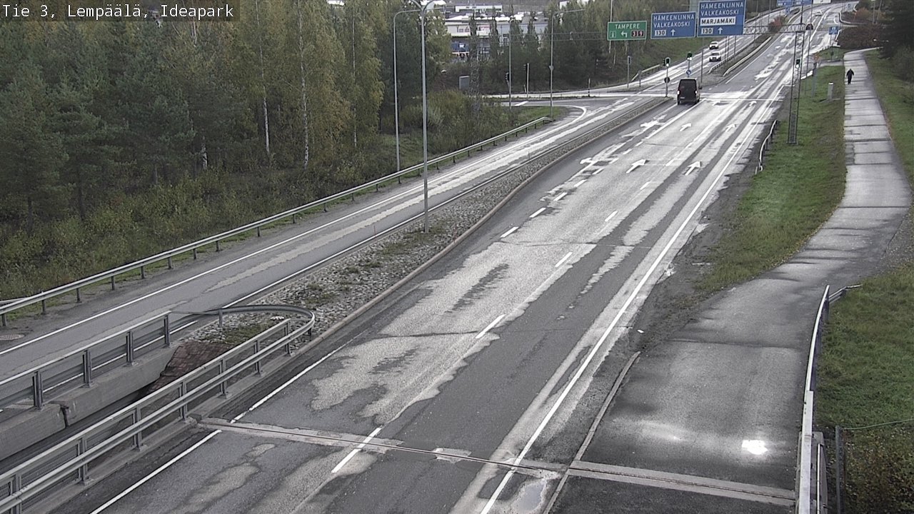 Weather Camera Image Road 3 Lempäälä, Ideapark, Lempäälä, Pirkanmaa
