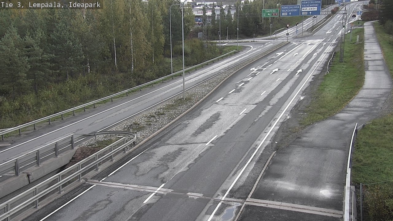 Weather Camera Image Road 3 Lempäälä, Ideapark, Lempäälä, Pirkanmaa
