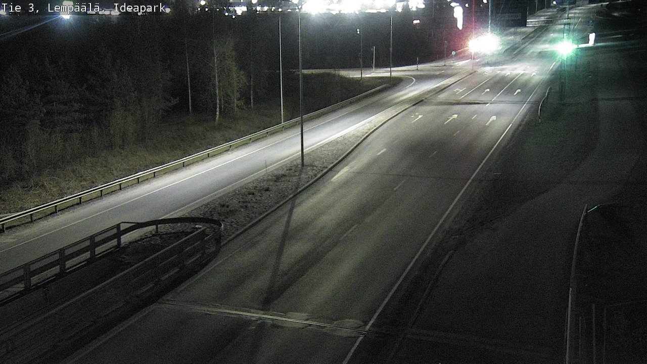 Weather Camera Image Road 3 Lempäälä, Ideapark, Lempäälä, Pirkanmaa