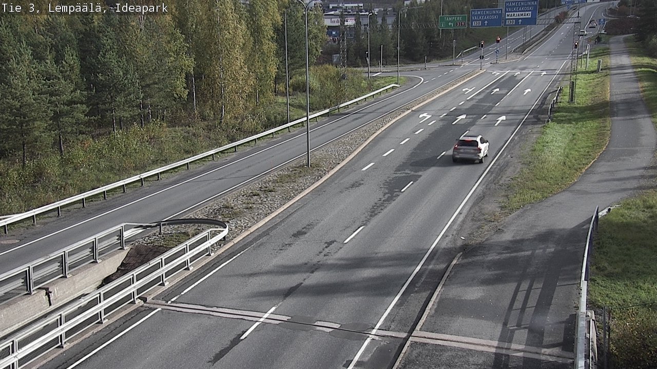 Weather Camera Image Road 3 Lempäälä, Ideapark, Lempäälä, Pirkanmaa
