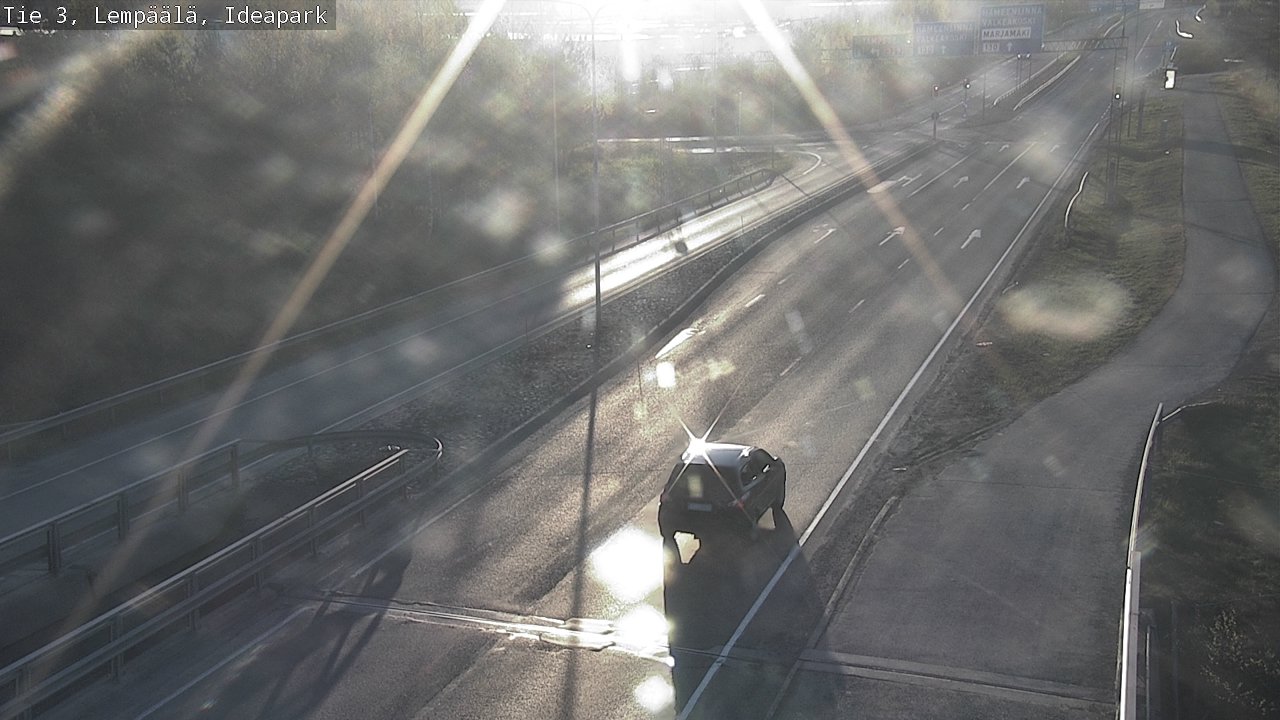 Weather Camera Image Road 3 Lempäälä, Ideapark, Lempäälä, Pirkanmaa