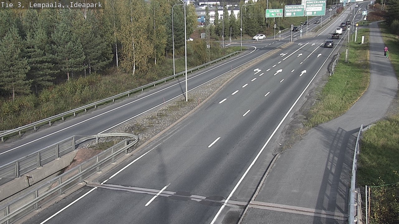 Weather Camera Image Väg 3 Lembois, Ideapark, Lempäälä, Pirkanmaa