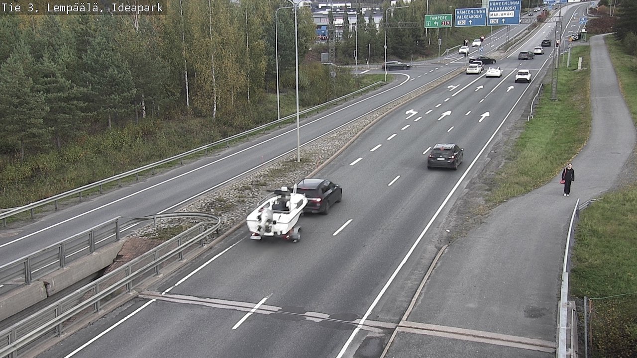 Weather Camera Image Väg 3 Lembois, Ideapark, Lempäälä, Pirkanmaa