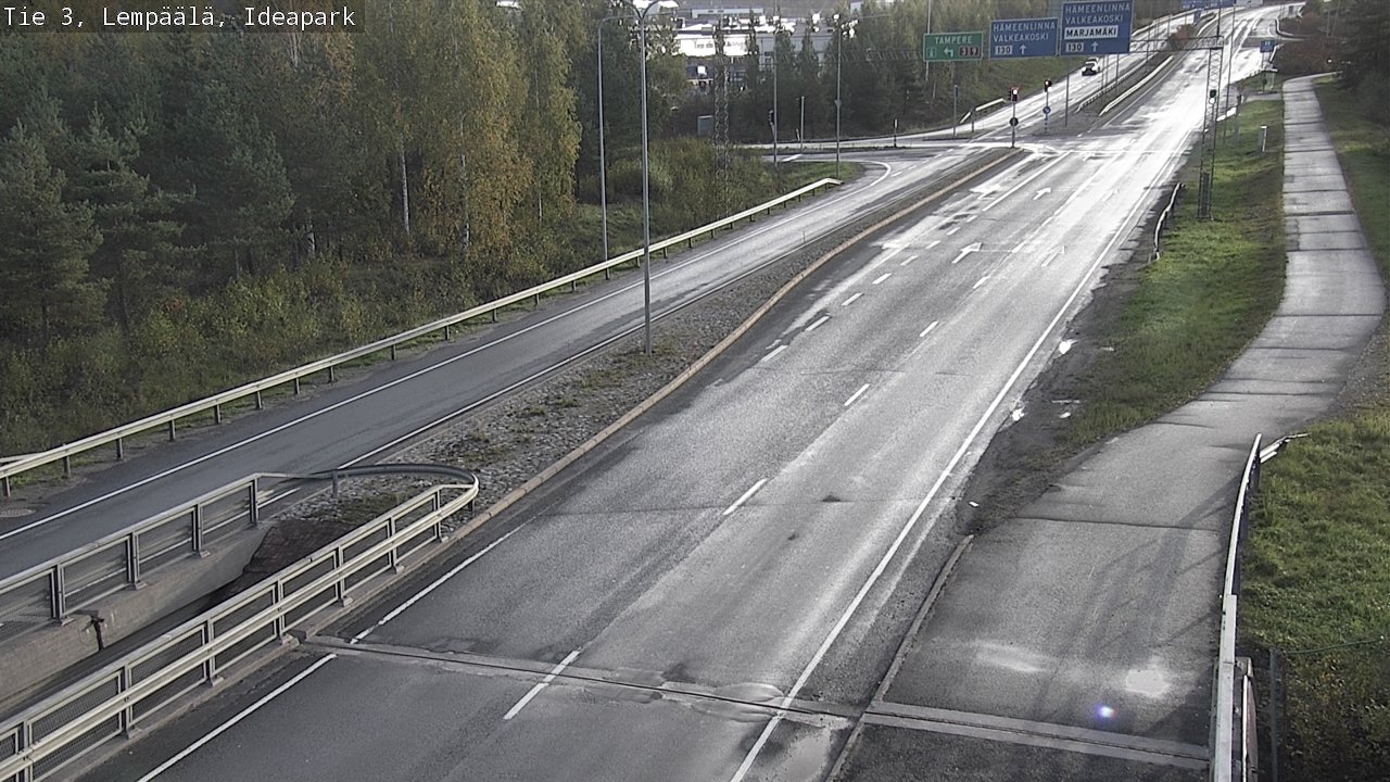 Weather Camera Image Road 3 Lempäälä, Ideapark, Lempäälä, Pirkanmaa