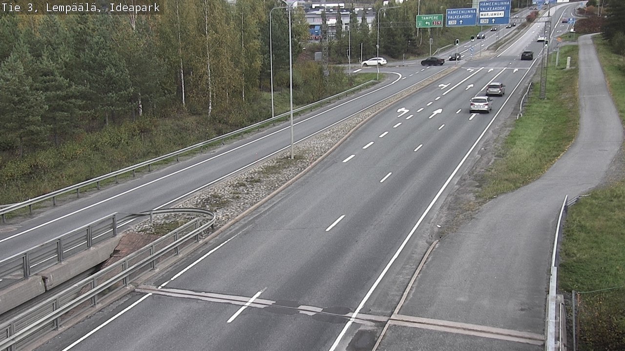 Weather Camera Image Väg 3 Lembois, Ideapark, Lempäälä, Pirkanmaa
