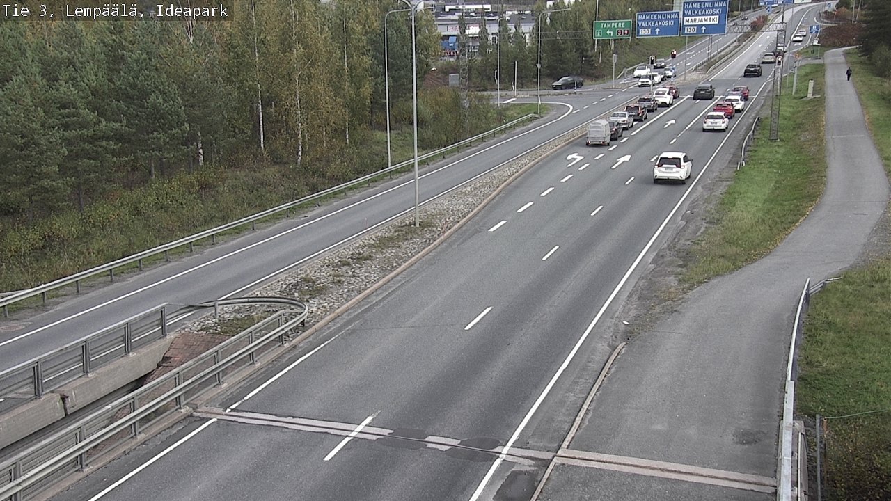 Weather Camera Image Väg 3 Lembois, Ideapark, Lempäälä, Pirkanmaa