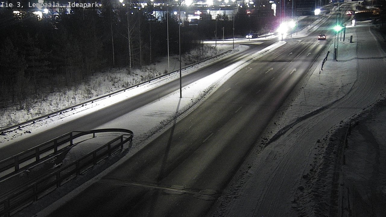 Weather Camera Image Road 3 Lempäälä, Ideapark, Lempäälä, Pirkanmaa