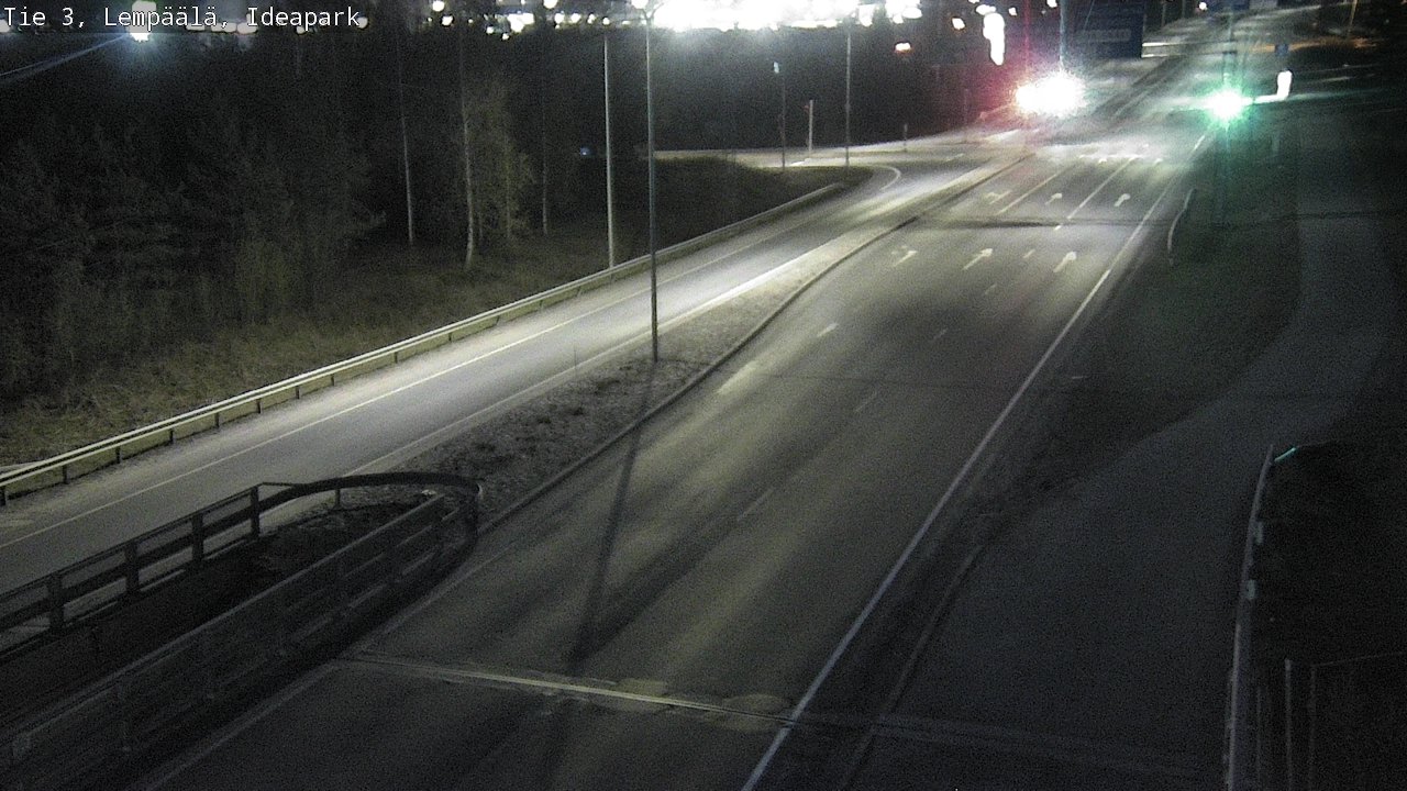 Weather Camera Image Road 3 Lempäälä, Ideapark, Lempäälä, Pirkanmaa