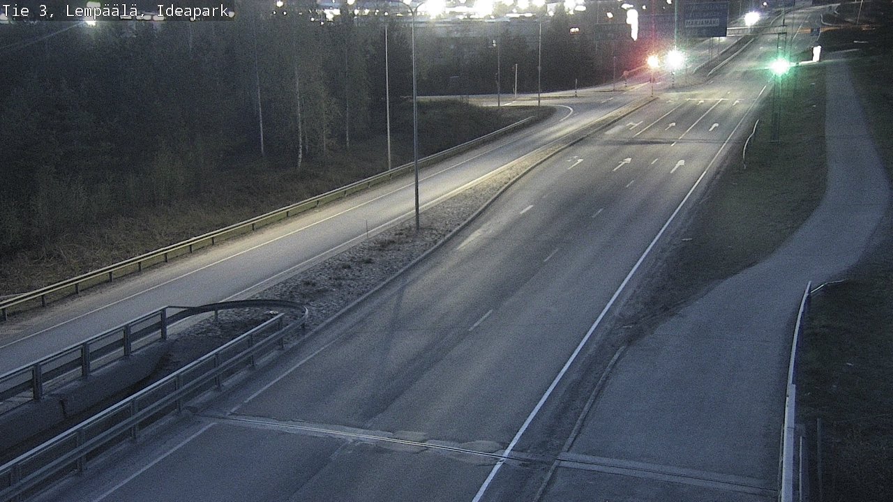 Weather Camera Image Road 3 Lempäälä, Ideapark, Lempäälä, Pirkanmaa