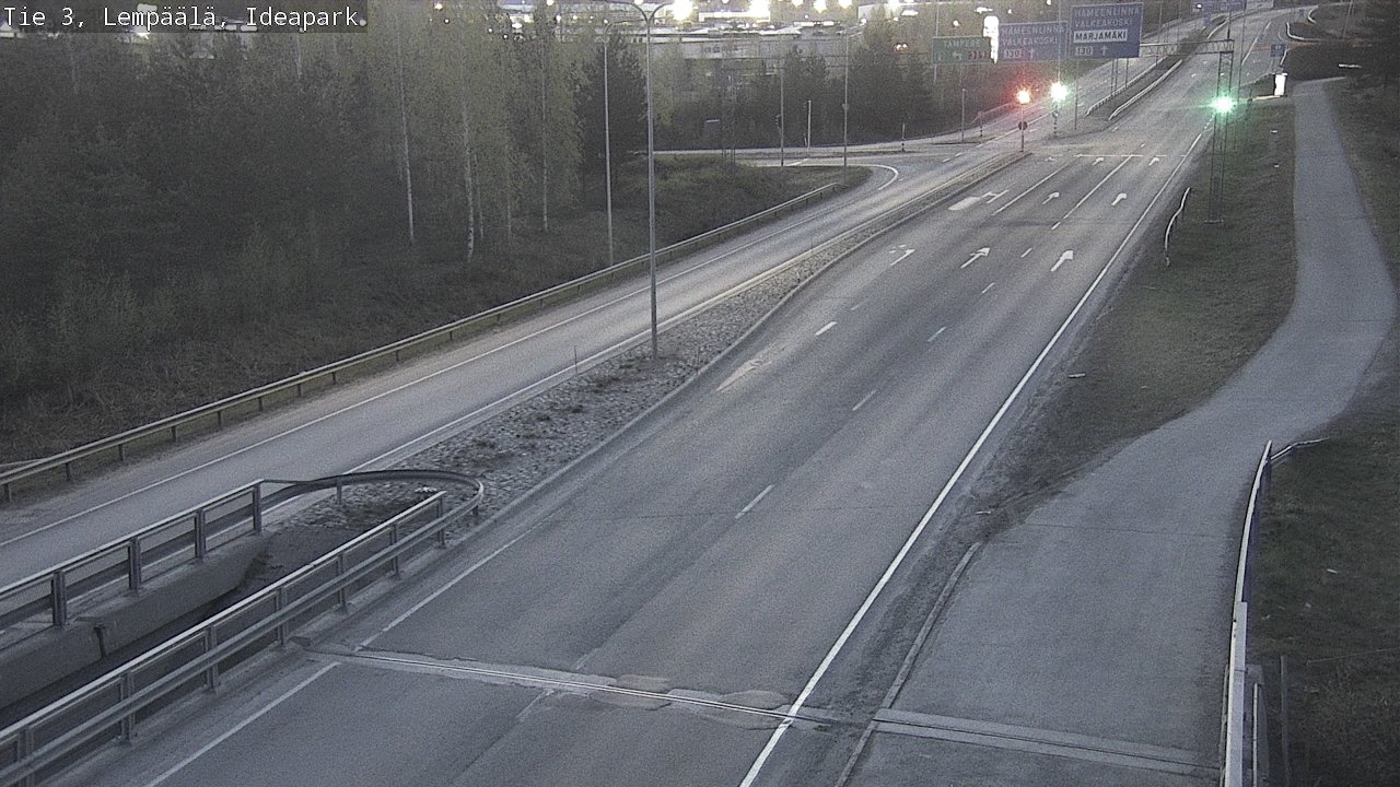Weather Camera Image Road 3 Lempäälä, Ideapark, Lempäälä, Pirkanmaa