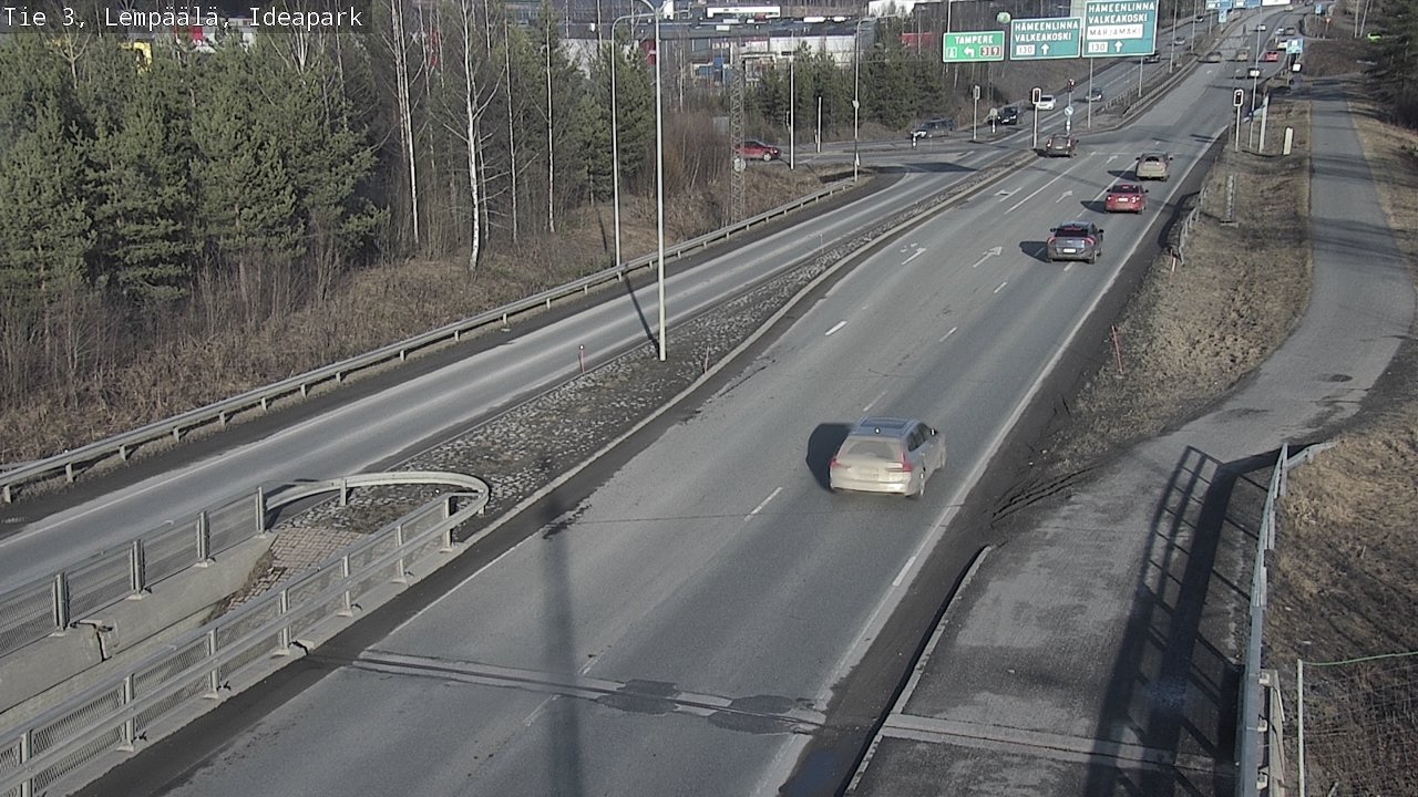 Weather Camera Image Väg 3 Lembois, Ideapark, Lempäälä, Pirkanmaa