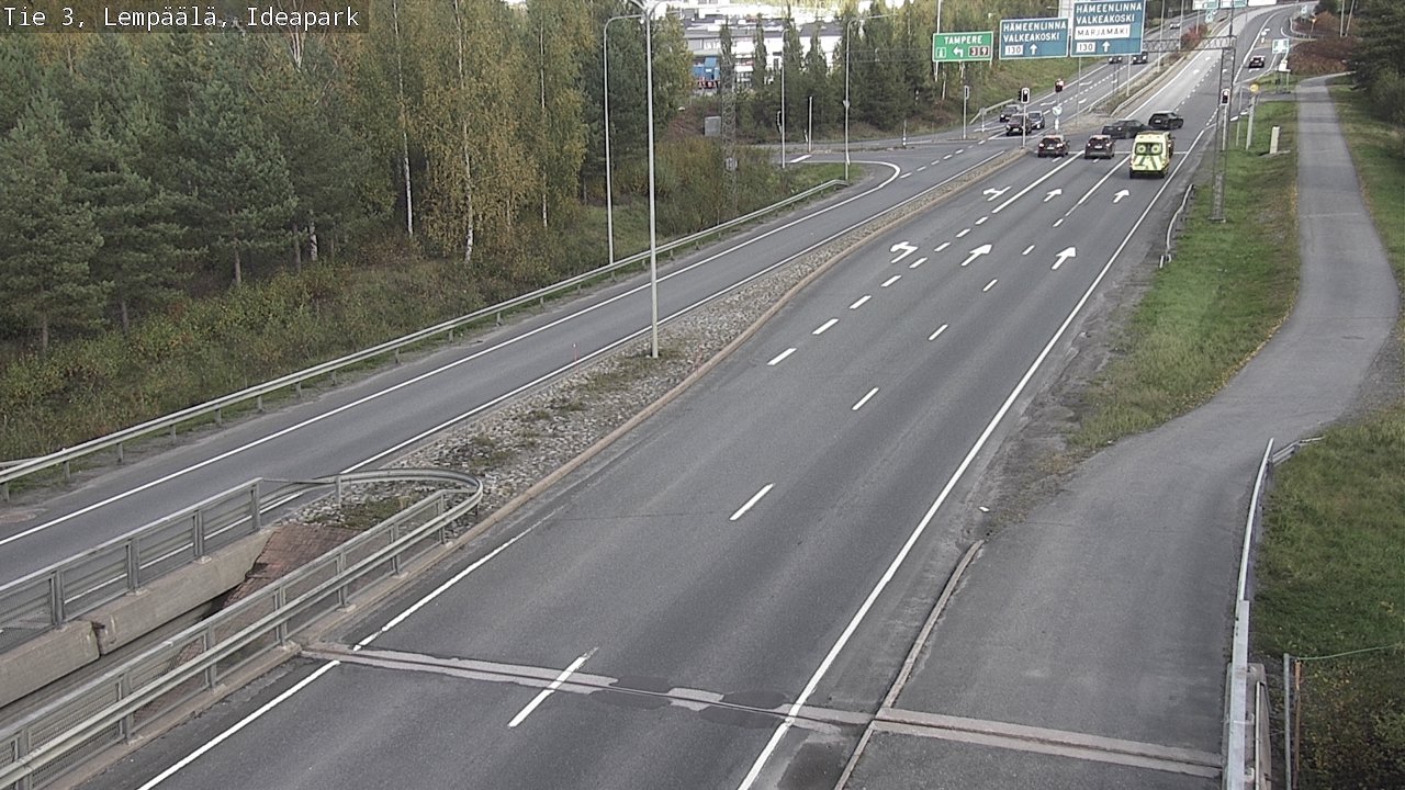 Weather Camera Image Väg 3 Lembois, Ideapark, Lempäälä, Pirkanmaa