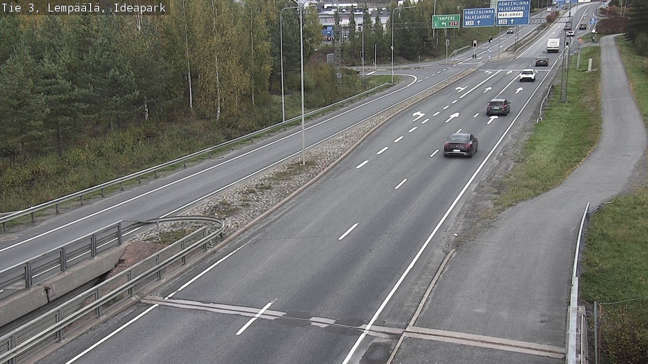 Weather Camera Image Väg 3 Lembois, Ideapark, Lempäälä, Pirkanmaa
