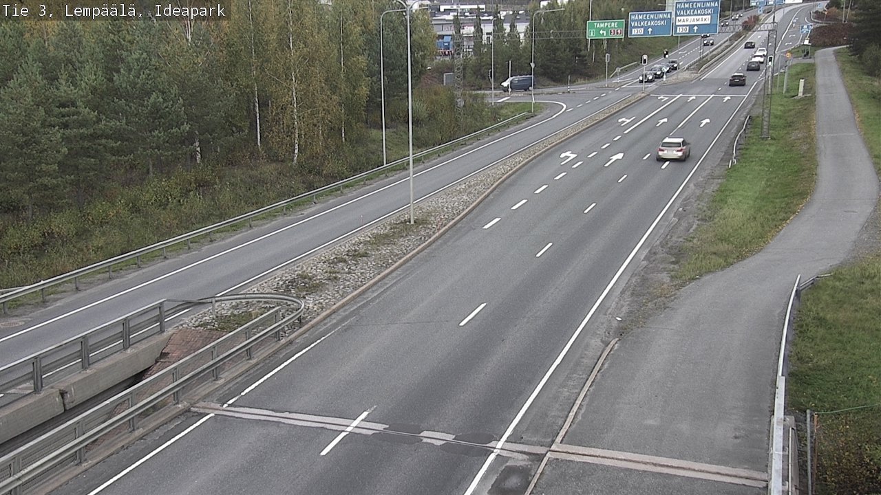 Weather Camera Image Väg 3 Lembois, Ideapark, Lempäälä, Pirkanmaa