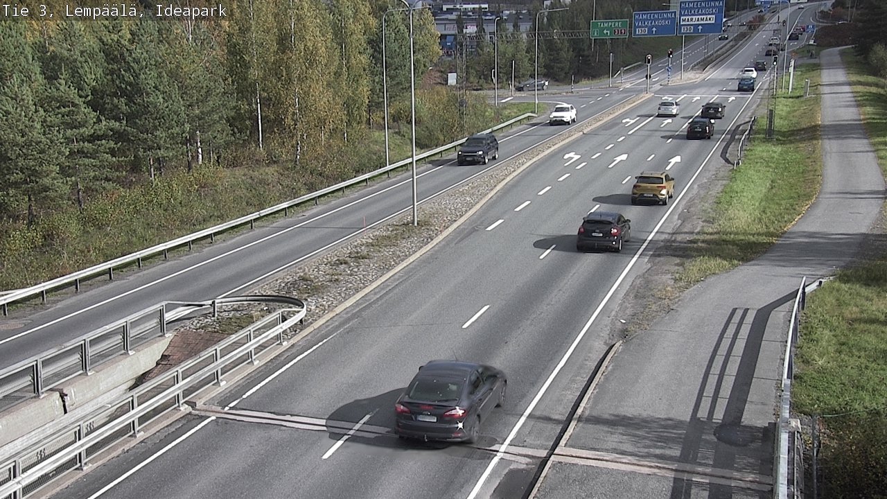 Weather Camera Image Väg 3 Lembois, Ideapark, Lempäälä, Pirkanmaa