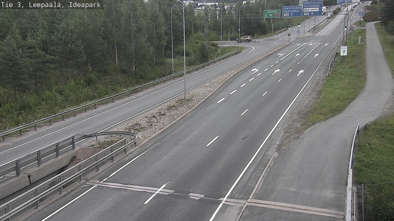 Weather Camera Image Road 3 Lempäälä, Ideapark, Lempäälä, Pirkanmaa