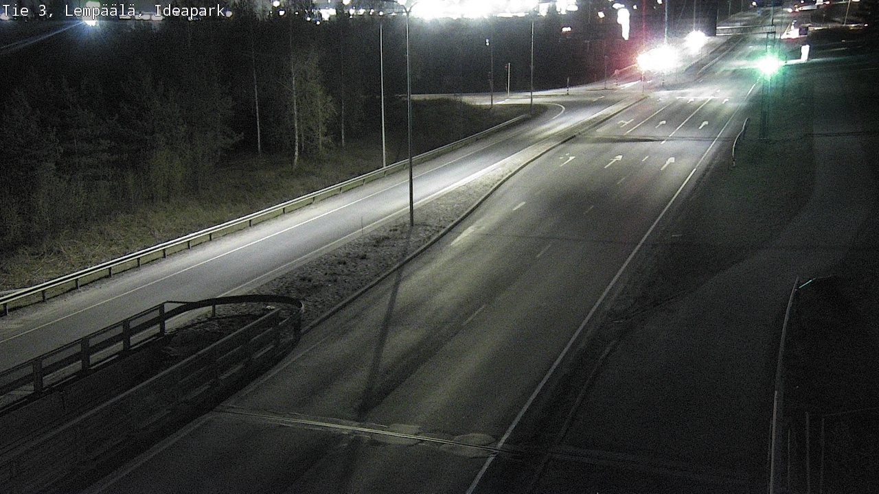 Weather Camera Image Road 3 Lempäälä, Ideapark, Lempäälä, Pirkanmaa