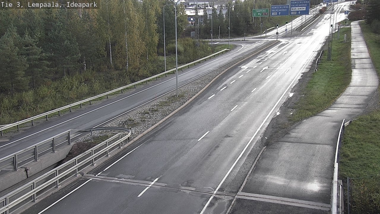 Weather Camera Image Road 3 Lempäälä, Ideapark, Lempäälä, Pirkanmaa