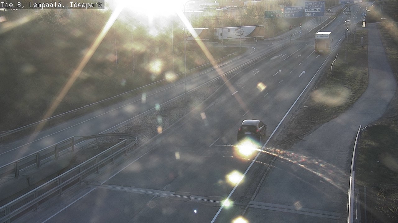 Weather Camera Image Road 3 Lempäälä, Ideapark, Lempäälä, Pirkanmaa