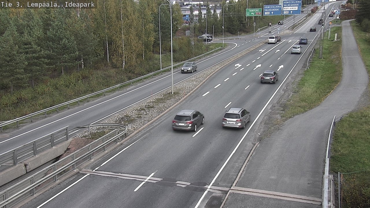 Weather Camera Image Väg 3 Lembois, Ideapark, Lempäälä, Pirkanmaa