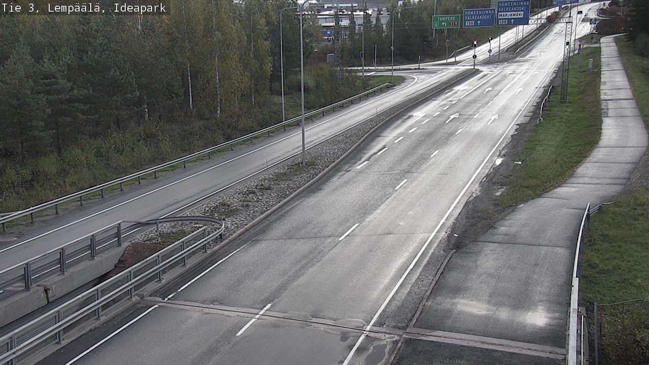 Weather Camera Image Road 3 Lempäälä, Ideapark, Lempäälä, Pirkanmaa