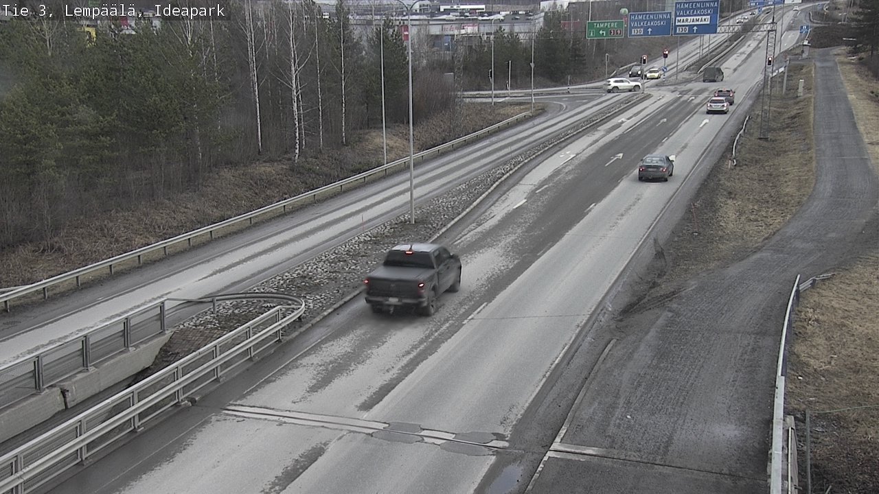 Weather Camera Image Road 3 Lempäälä, Ideapark, Lempäälä, Pirkanmaa