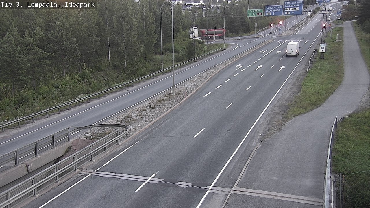 Weather Camera Image Road 3 Lempäälä, Ideapark, Lempäälä, Pirkanmaa