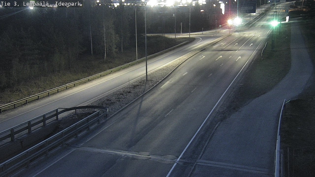 Weather Camera Image Road 3 Lempäälä, Ideapark, Lempäälä, Pirkanmaa