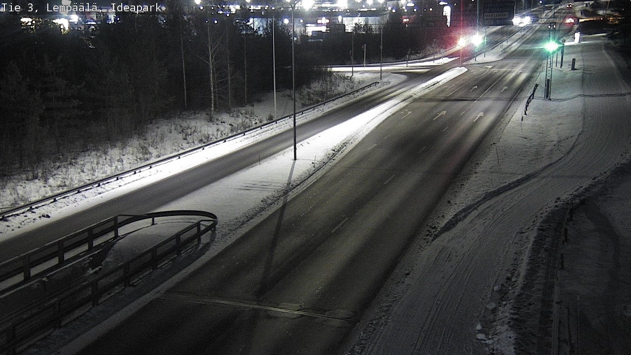 Weather Camera Image Road 3 Lempäälä, Ideapark, Lempäälä, Pirkanmaa