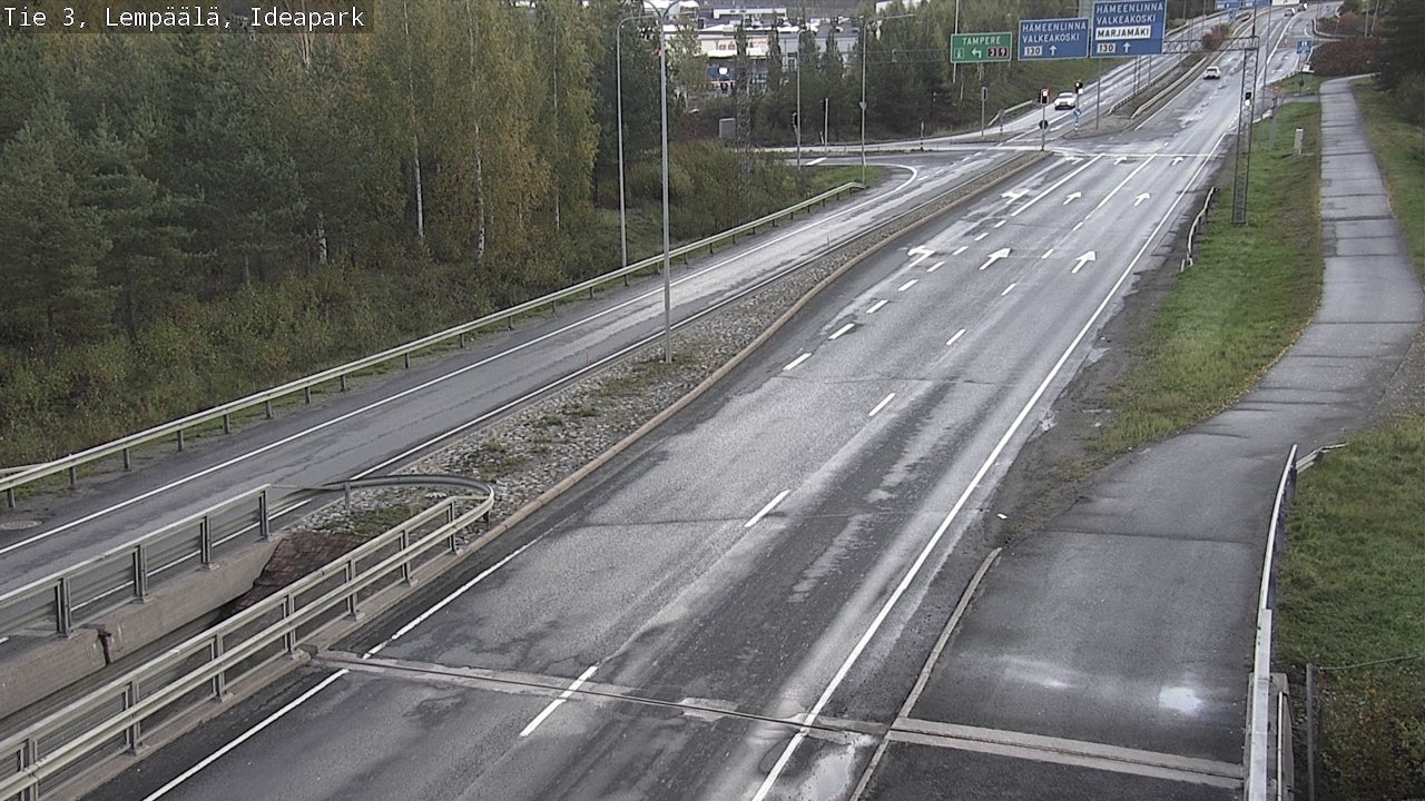 Weather Camera Image Road 3 Lempäälä, Ideapark, Lempäälä, Pirkanmaa