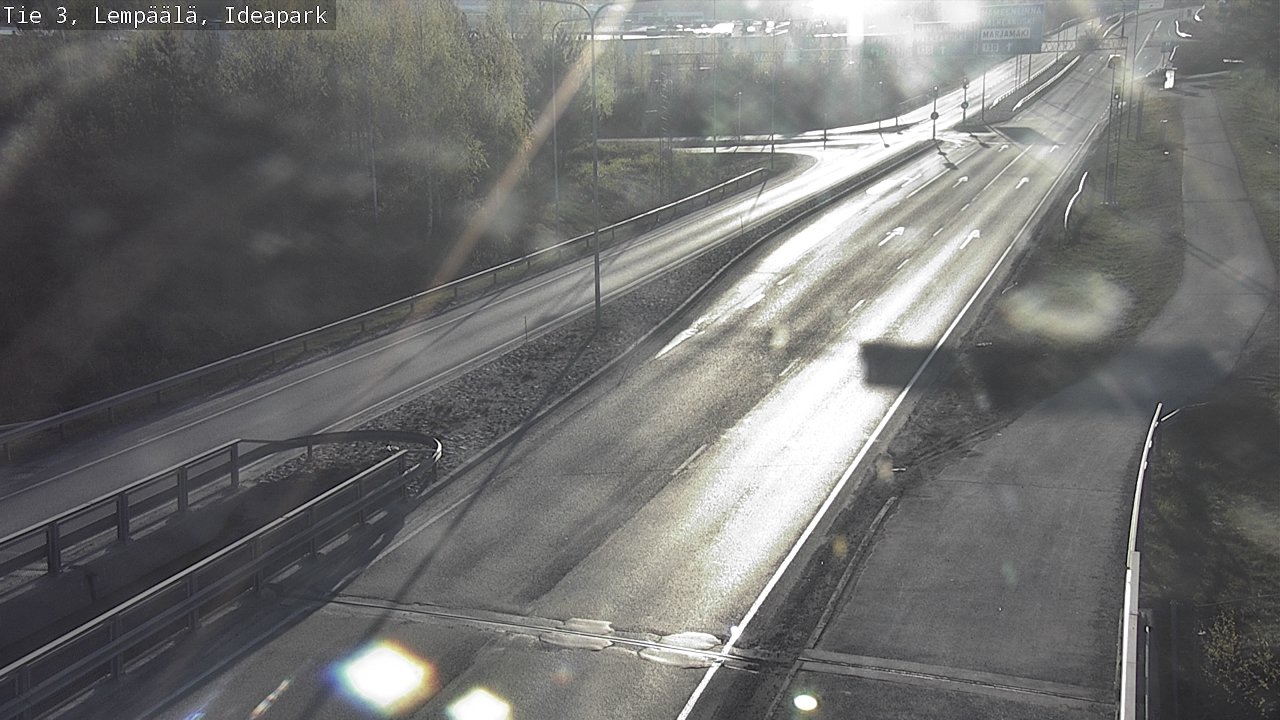 Weather Camera Image Road 3 Lempäälä, Ideapark, Lempäälä, Pirkanmaa
