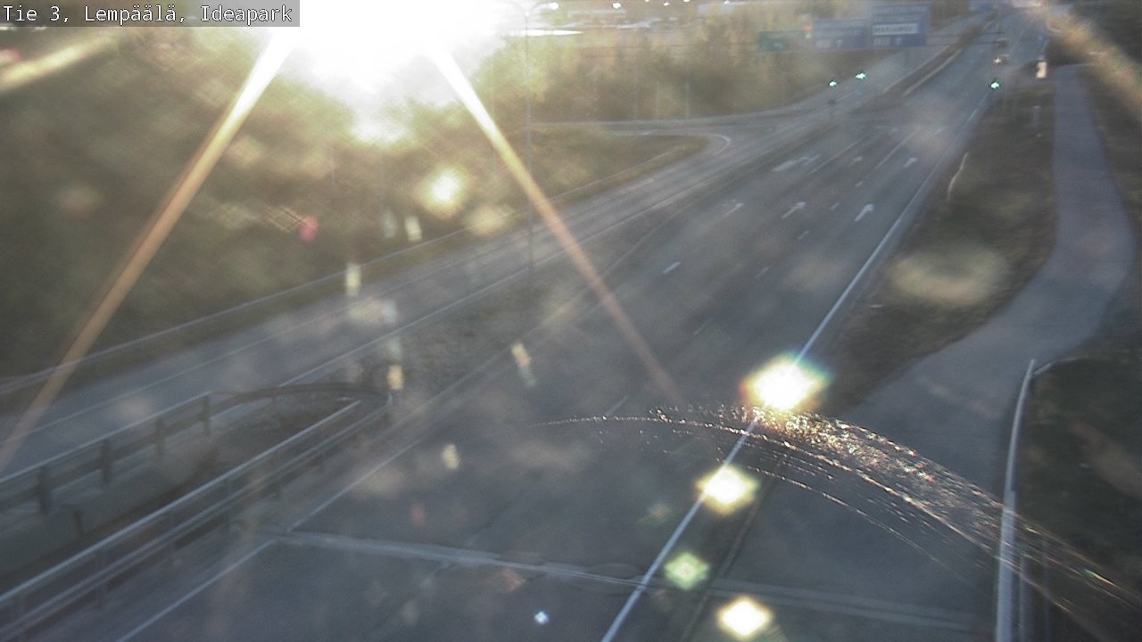 Weather Camera Image Road 3 Lempäälä, Ideapark, Lempäälä, Pirkanmaa