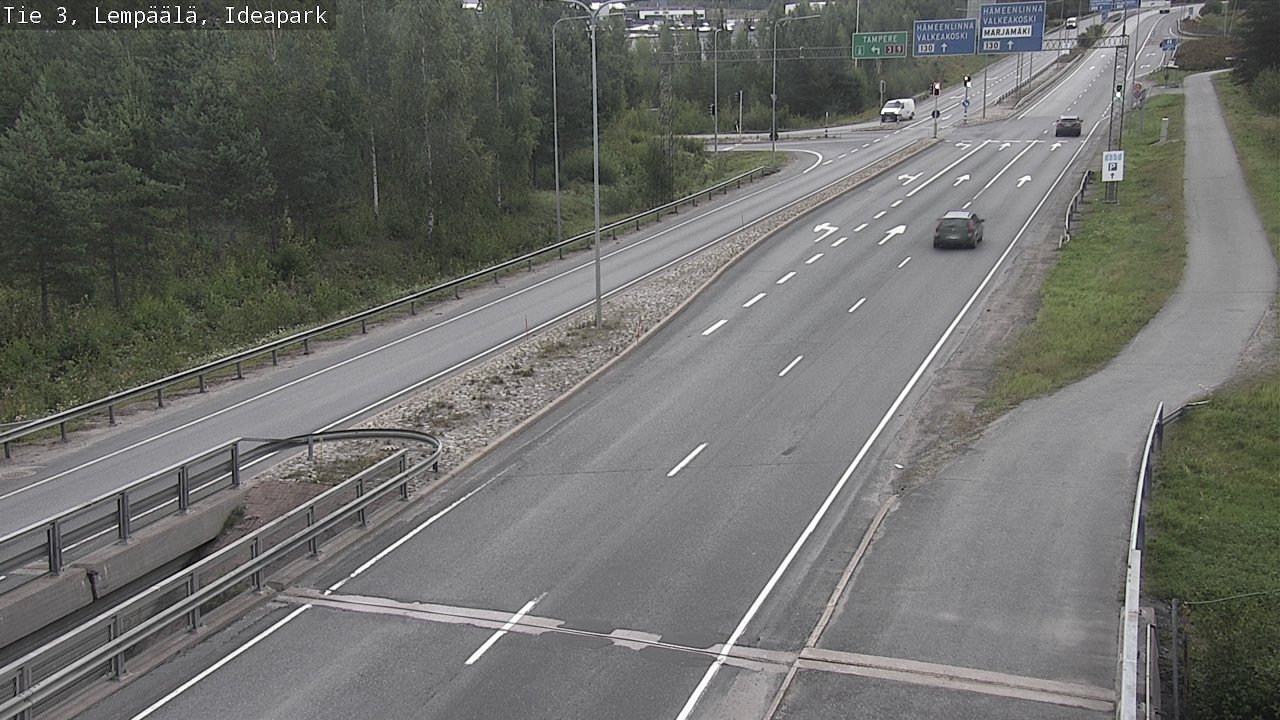 Weather Camera Image Road 3 Lempäälä, Ideapark, Lempäälä, Pirkanmaa