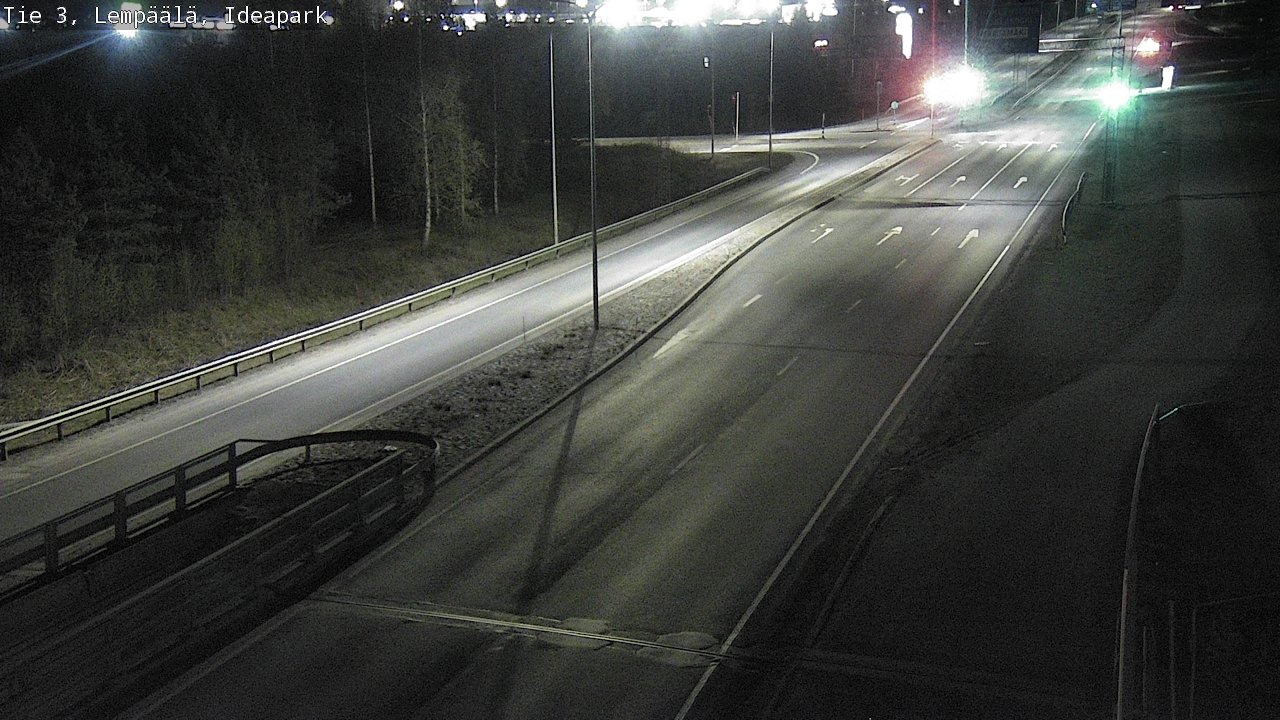 Weather Camera Image Road 3 Lempäälä, Ideapark, Lempäälä, Pirkanmaa