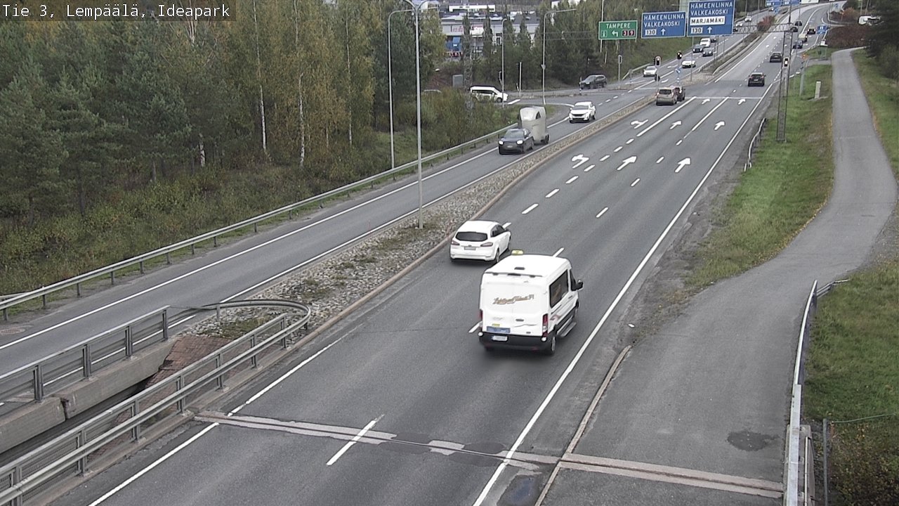 Weather Camera Image Väg 3 Lembois, Ideapark, Lempäälä, Pirkanmaa